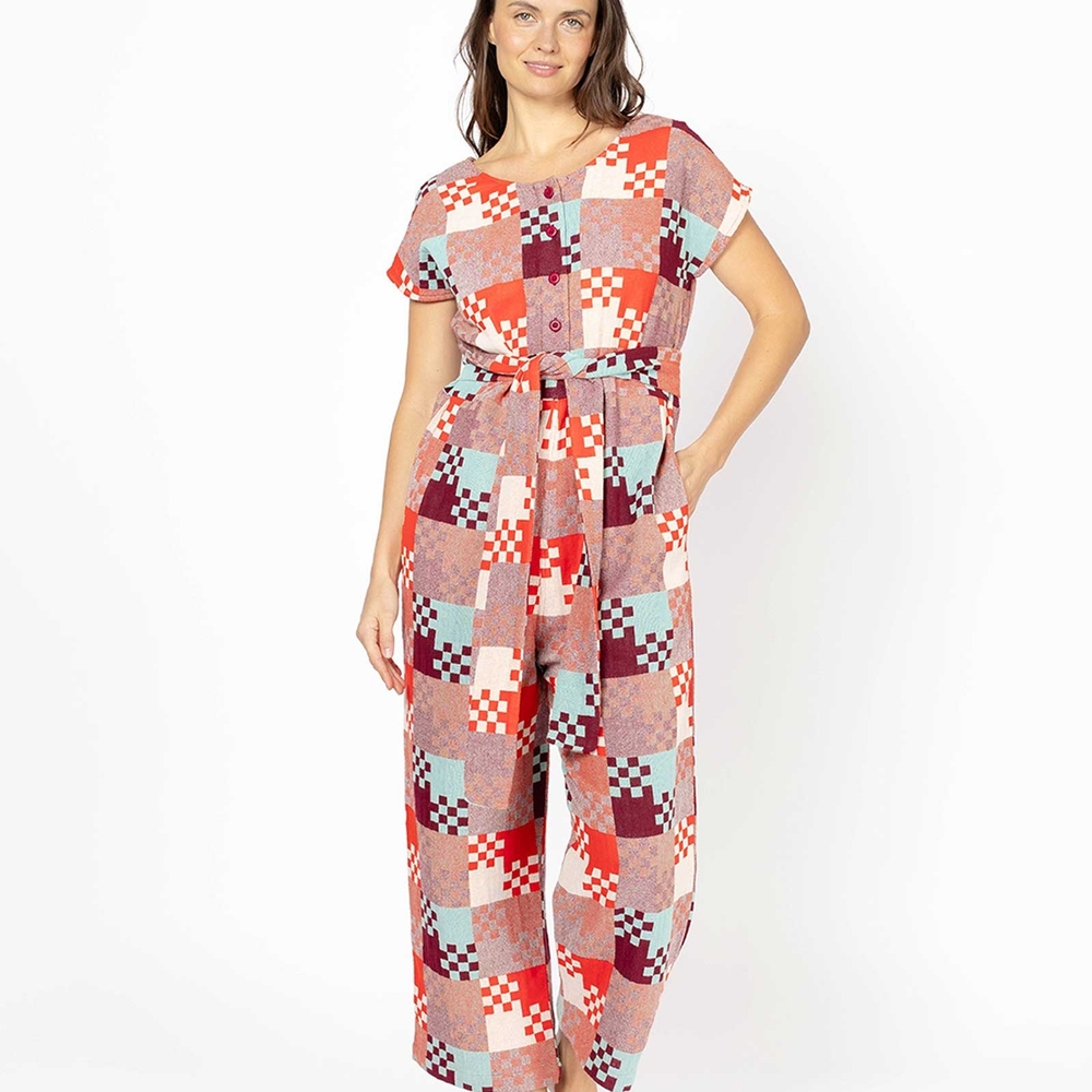 Colorful Patchwork Jumpsuit